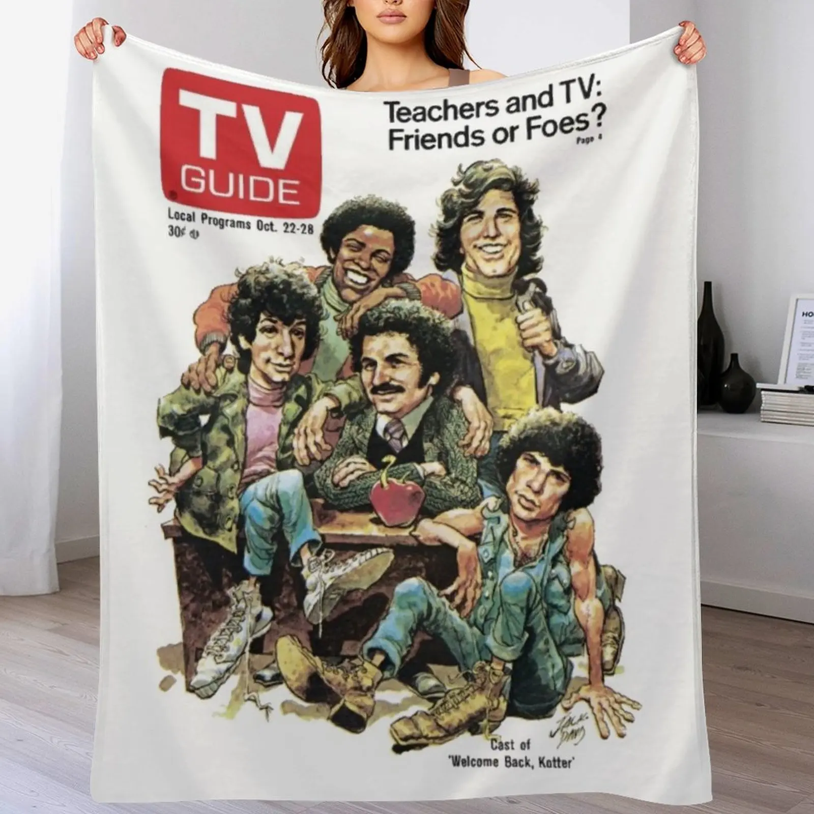 

Welcome Back Sweat Hogs Throw Blanket Stylish Couch Blanket for Home Living Room