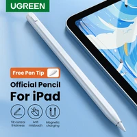 Ugreen-Bolígrafo Stylus para lápiz Apple, para iPad Pro Air Mini 2022, Bluetooth, rechazo de Palma, carga inalámbrica magnética