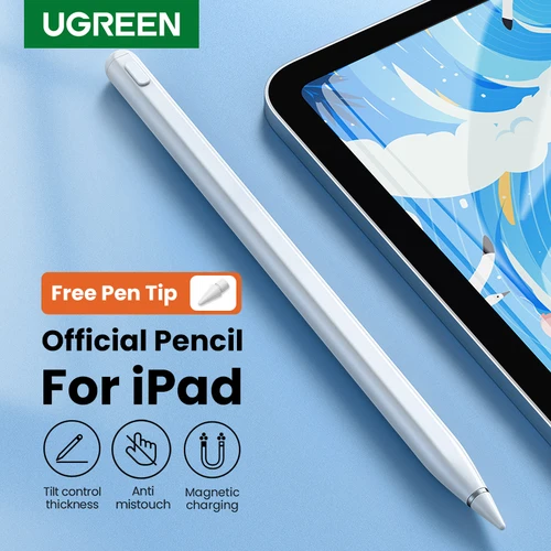 Ugreen-Bolígrafo Stylus para lápiz Apple, para iPad Pro Air Mini 2022, Bluetooth, rechazo de Palma, carga inalámbrica magnética