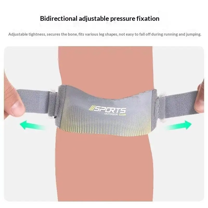 Adjustable Patellar Knee Strap Soft Comfortable Knee Support for Athletes Running Hiking Workout Gym Fitness