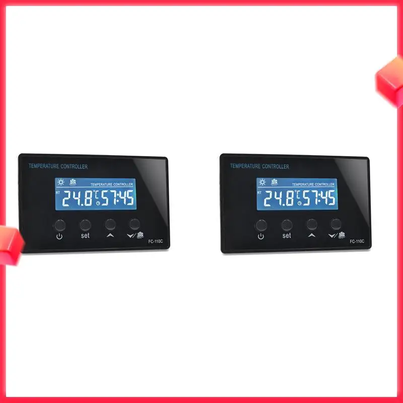 

【НОВЫЙ СПИСОК】2X FC-110C 230V10A ЖК-дисплей, мини-сауна, спа-салон, цифровой регулятор температуры с таймером обратного отсчета, регулятор термостат