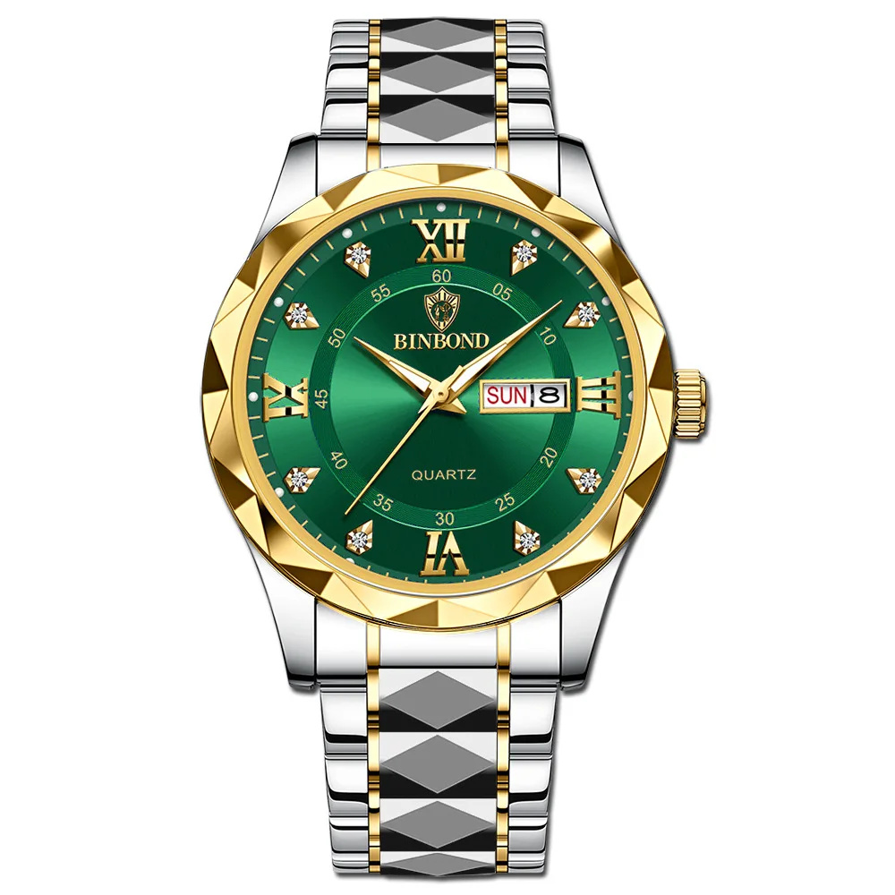 Men's Luxury Luminous Quartz Wristwatch