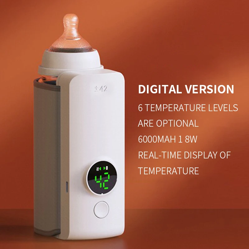 Multifunction Warmer For Baby Bottles Wireless Outdoor Rechargeable Cordless Milk Portable Heated