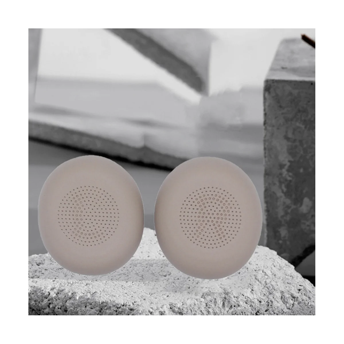 ELITE 45H 헤드폰 교체용 헤드폰 커버, 보호대 슬리브 버클 이어패드, 블랙, 1 쌍