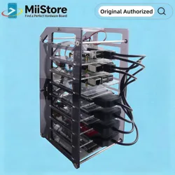 Raspberry Pi 5 - 8 Layers Cluster Acrylic Case
