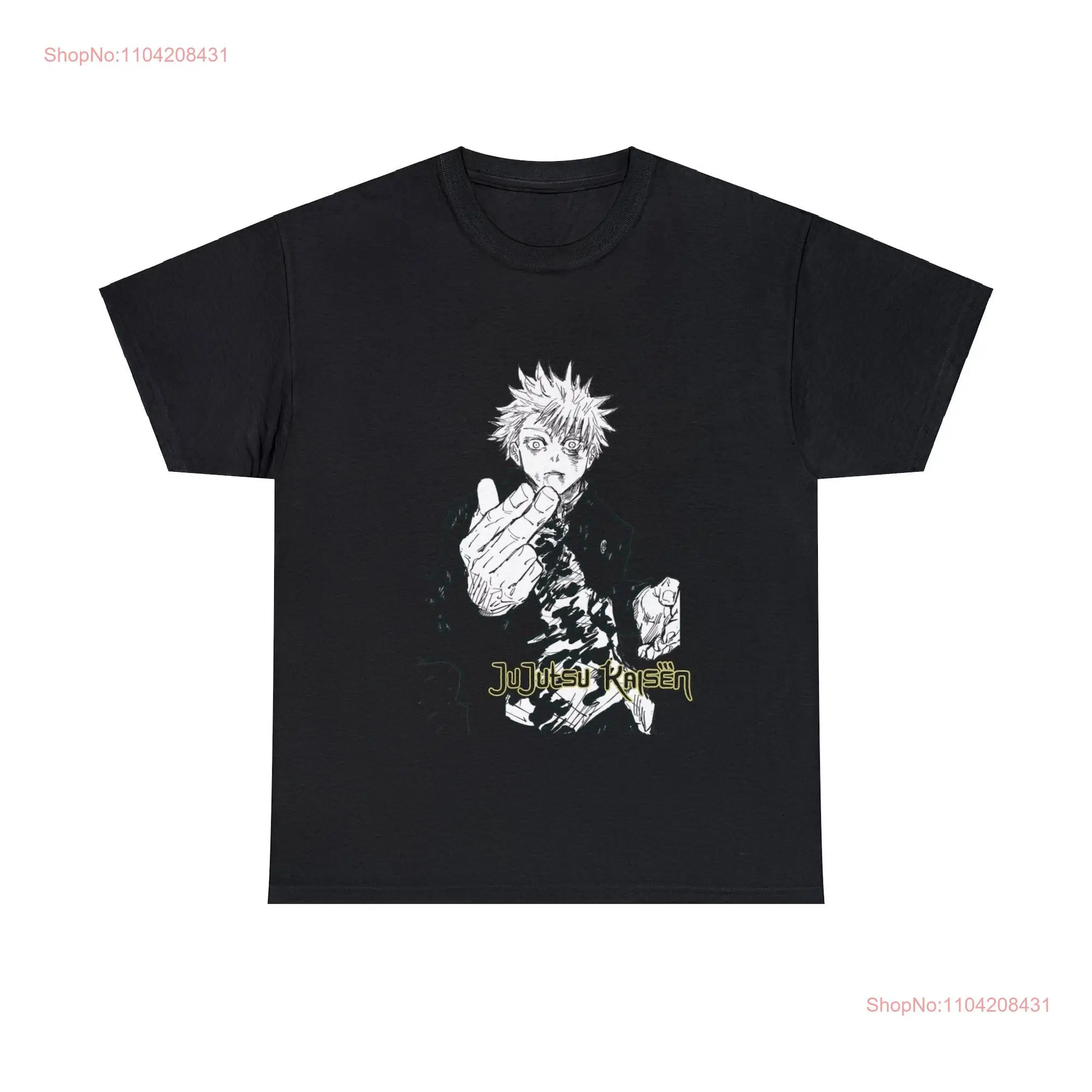 Jujutsu Kaisen Anime shirt Satoru Gojo JJK t unisex Hollow Purple HiddenInventoryCo long or short sleeves