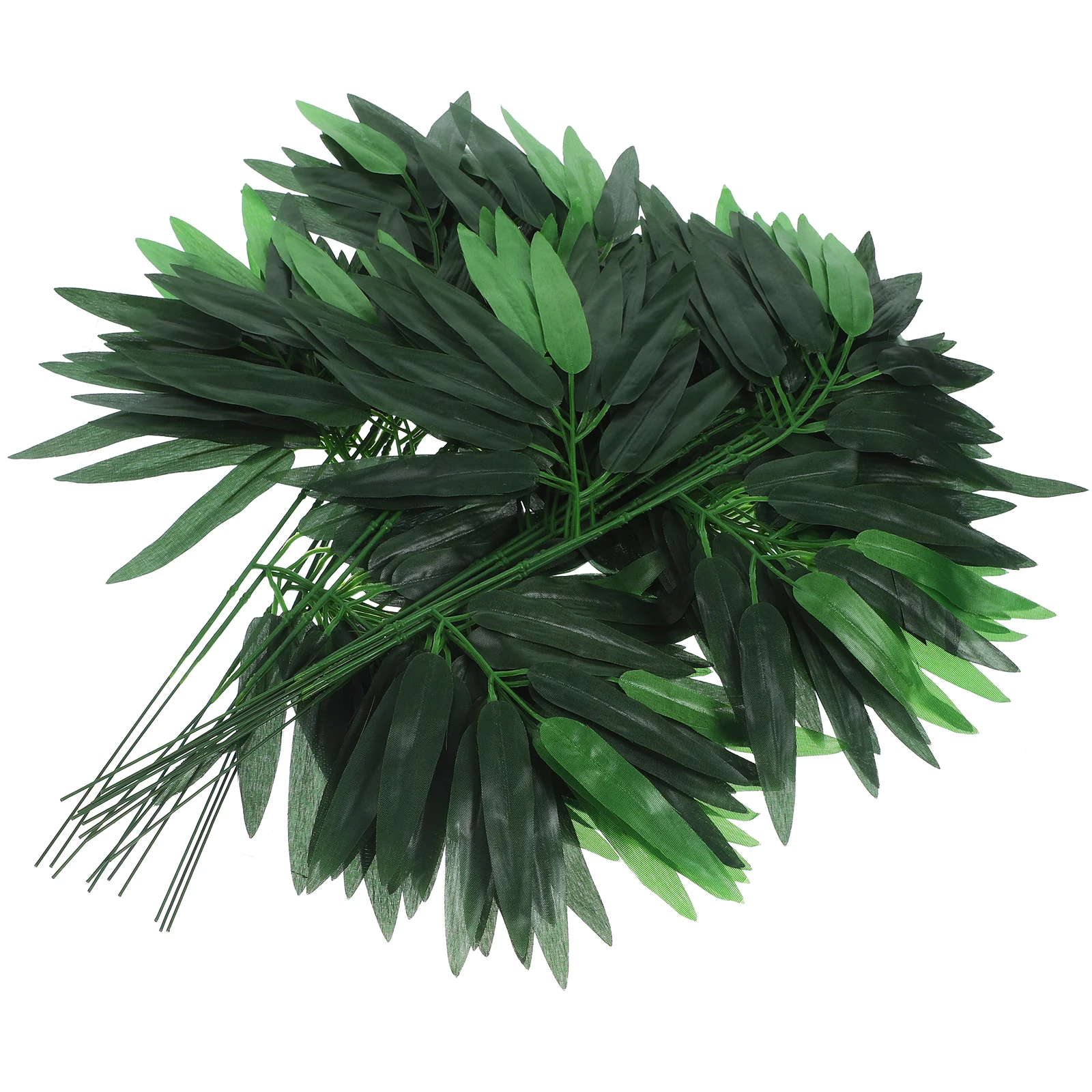 

50pcs Artificial Leaves Home Decor Lifelike Party Room Decorative Leaves Kitchen Wall Decor Replacement Plants