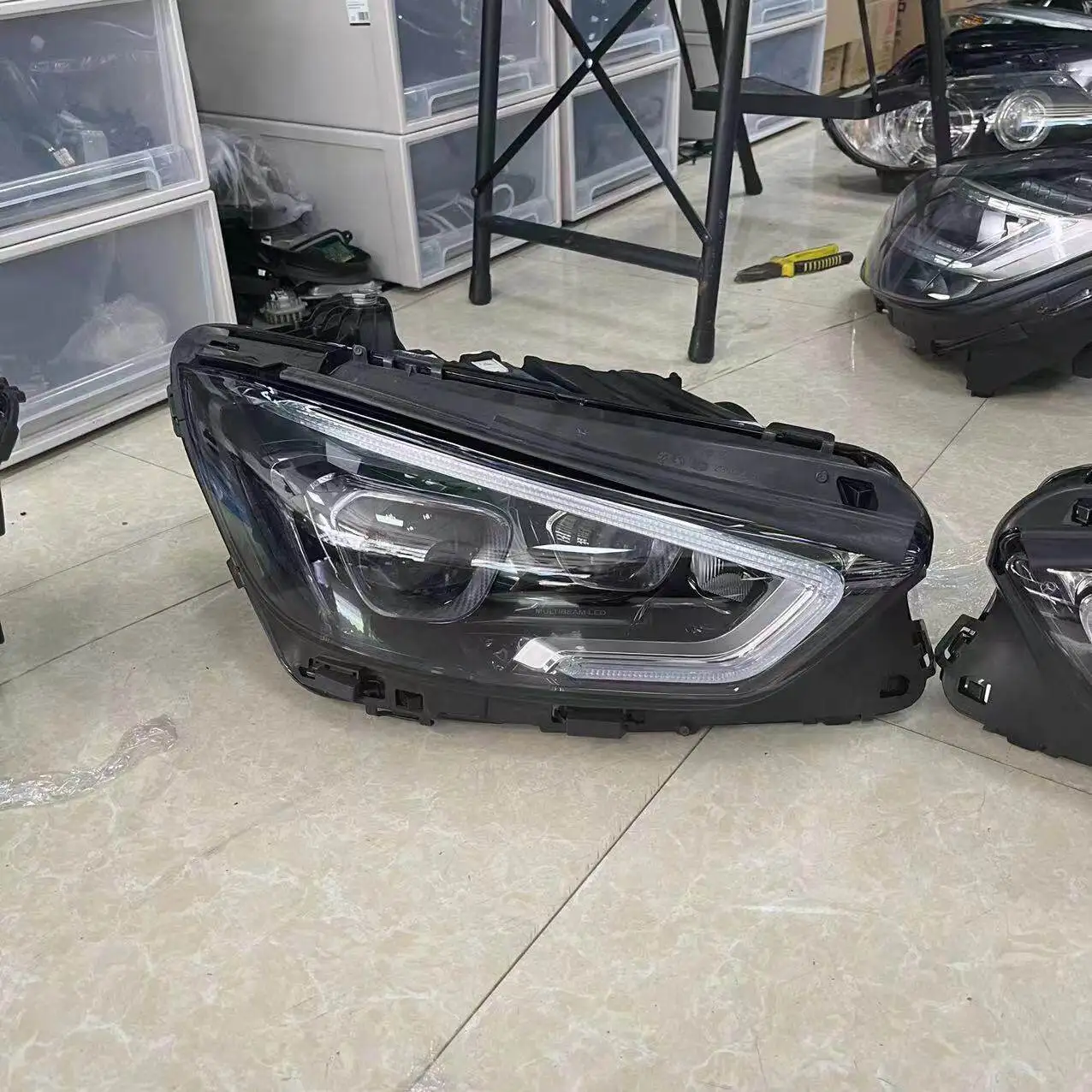 Applicable to  GT50 GT53 GTC Headlight Assembly W190 W290 Original LED 12V Car Parts