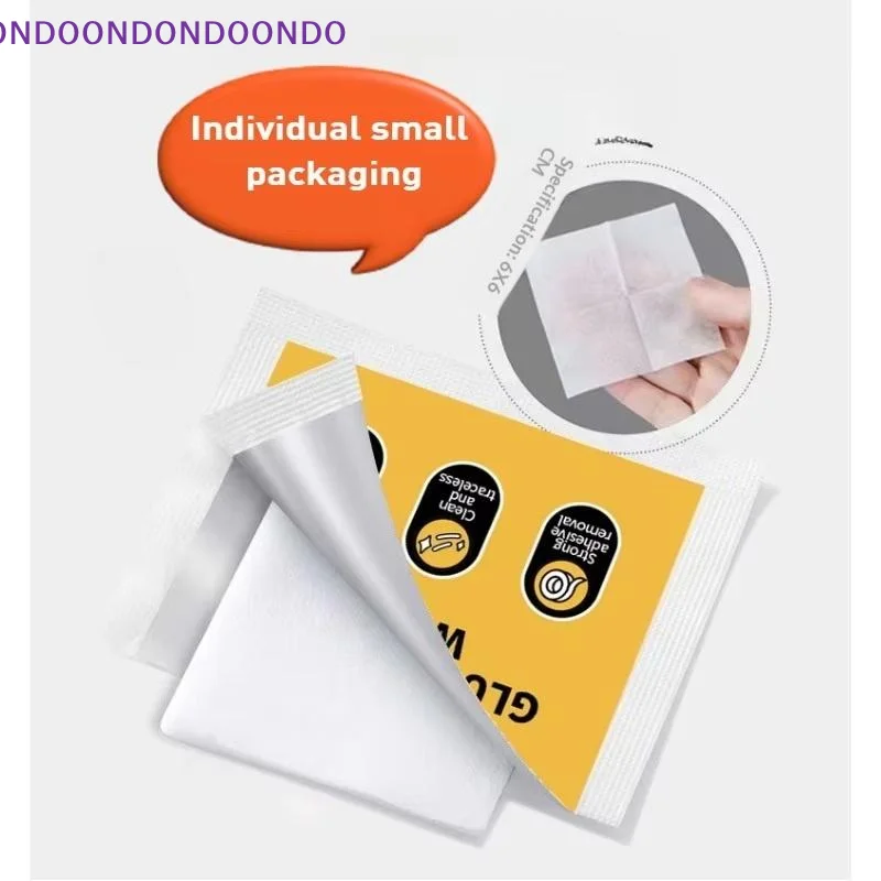 Adhesive Remover Wet Wipes No Residue Non-Toxic Multi-Surface Cleaning Wipes for Floor Glass Ceramic Plastic Home Use