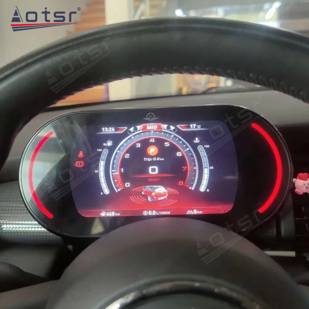 New Digital Cluster Odometer Screen For BMW MINI 2014-2023 LCD Multimedia Player Dashboard Instrument Panel Speed Meter