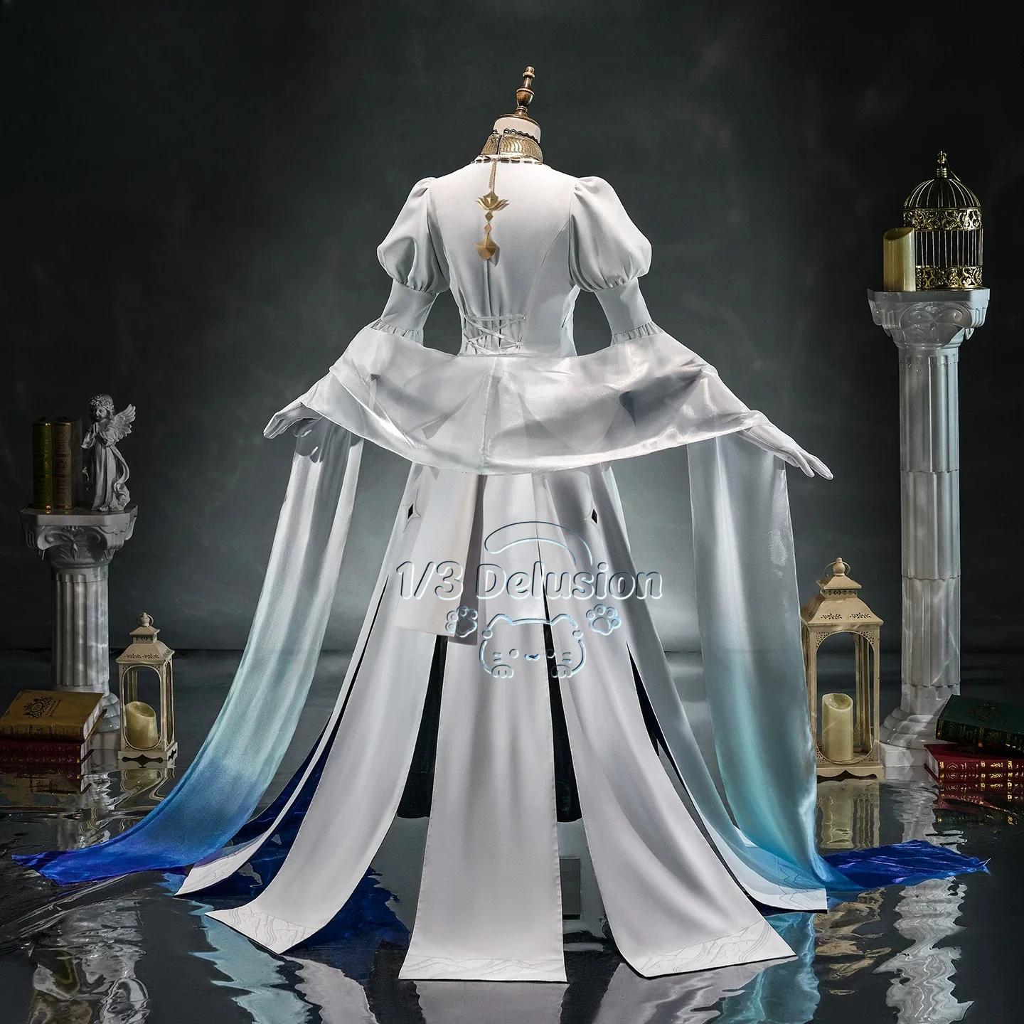 

Arknights Virtuosa Cosplay Costume Game Ambience Synesthesia Virtuosa Dress for women Halloween Costumes 1/3 Delusion