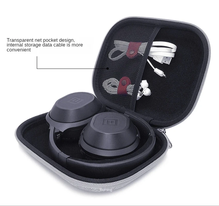 مناسبة لسوني بوس أث AKG Y50 JBL JVC يدق سماعة حقيبة المحمولة إيفا صندوق تخزين 3C المنتجات الإلكترونية التعبئة والتغليف