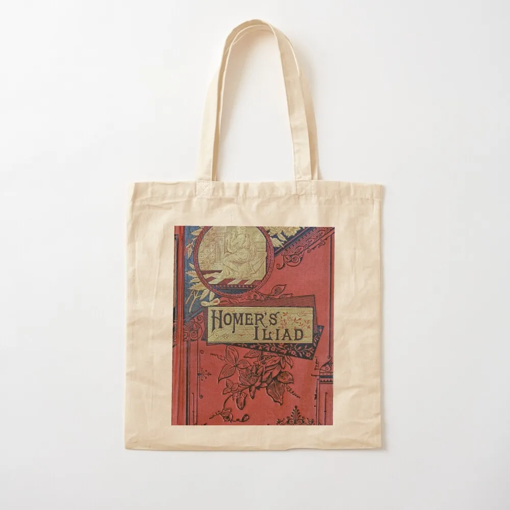 The Iliad, 19th Century edition Tote Bag shopper bag women canvas personalized tote bag Canvas Tote