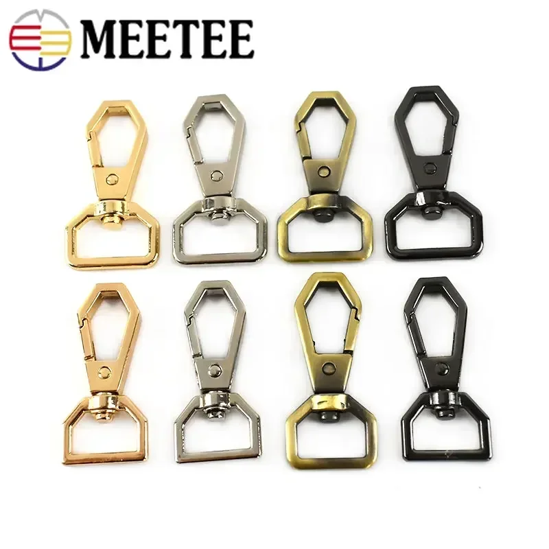 5/10/20pcs Metal Swivel Trigger Lobster Clasp 13/16/20mm Bag Strap Connect Buckle Keychain Snap Hook DIY Hardware Accessories