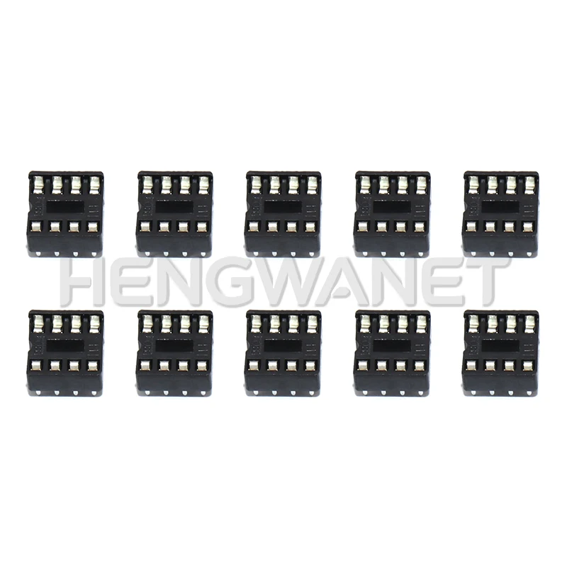 10PCS IC Seat DIP IC Socket Adaptor Solder DIY Sockets 8pin 14pin 16pin