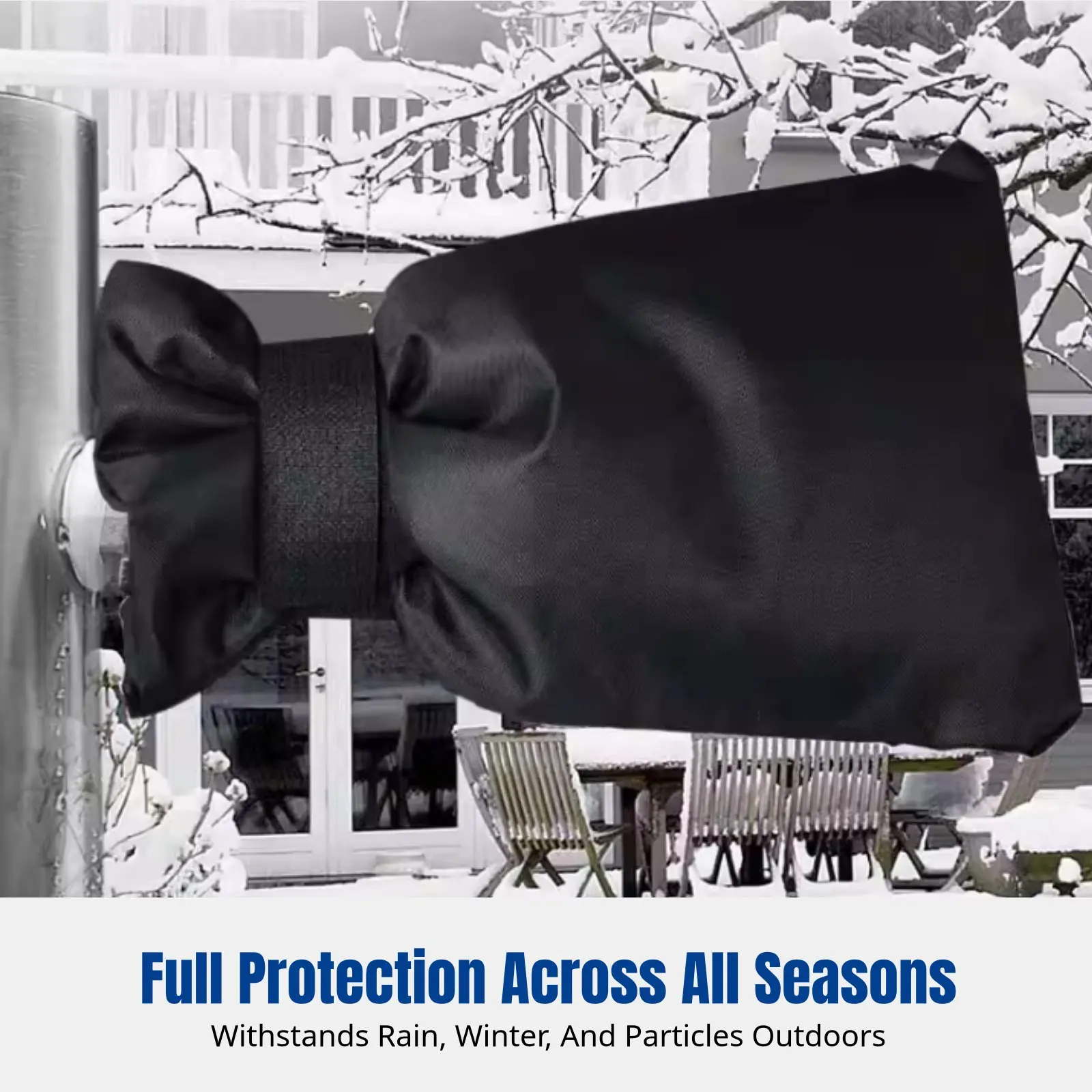 Faucet Insulation Cover, Outdoor Anti-Freeze Protector, Thickened PE Sleeve, Winter Dustproof, Easy Installation