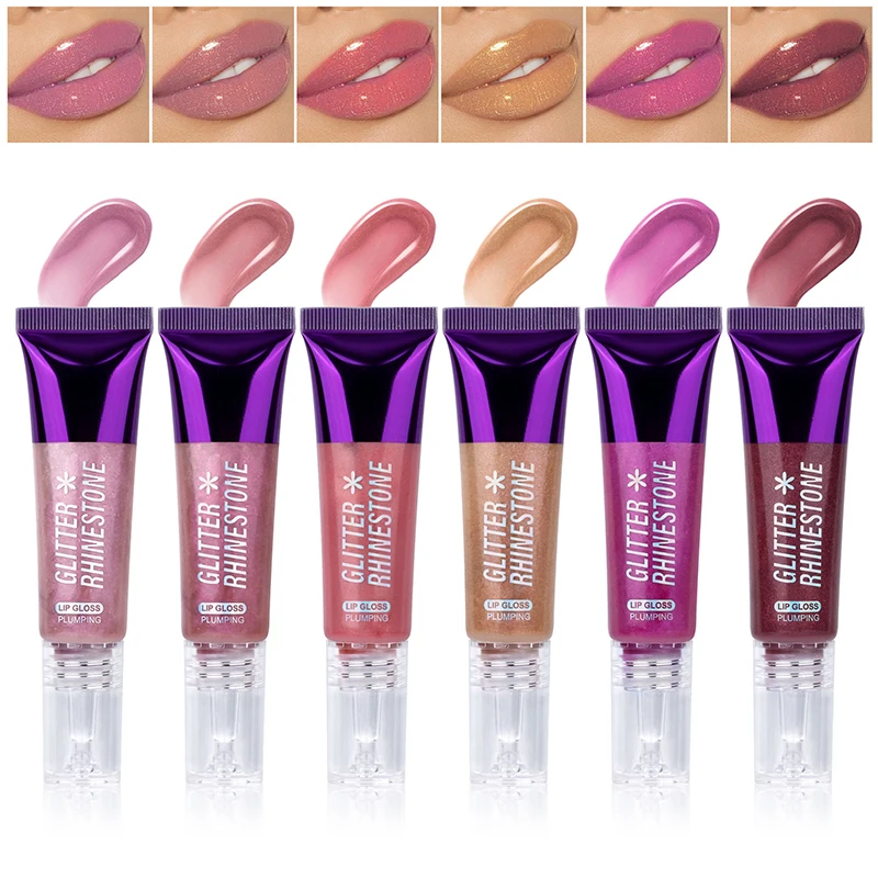 Lip Gloss Tinted For Fuller Lip New Effect Collagen Lip Gloss Moisturizing Lip Care Extreme Volume Lip Essence Lips Enhancer