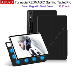 Magnetic Case For ZTE nubia REDMAGIC Gaming Tablet Pro 2024 Red Magic Nova 10.9 inch Stand Cover RedMagic Nova Gaming 10.9