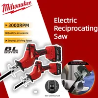 Milwaukee Cordles Metal Pipe Cutting Saw  Electric Reciprocating Saw Wood  Electric Cutting Saw Tool with Battery M18