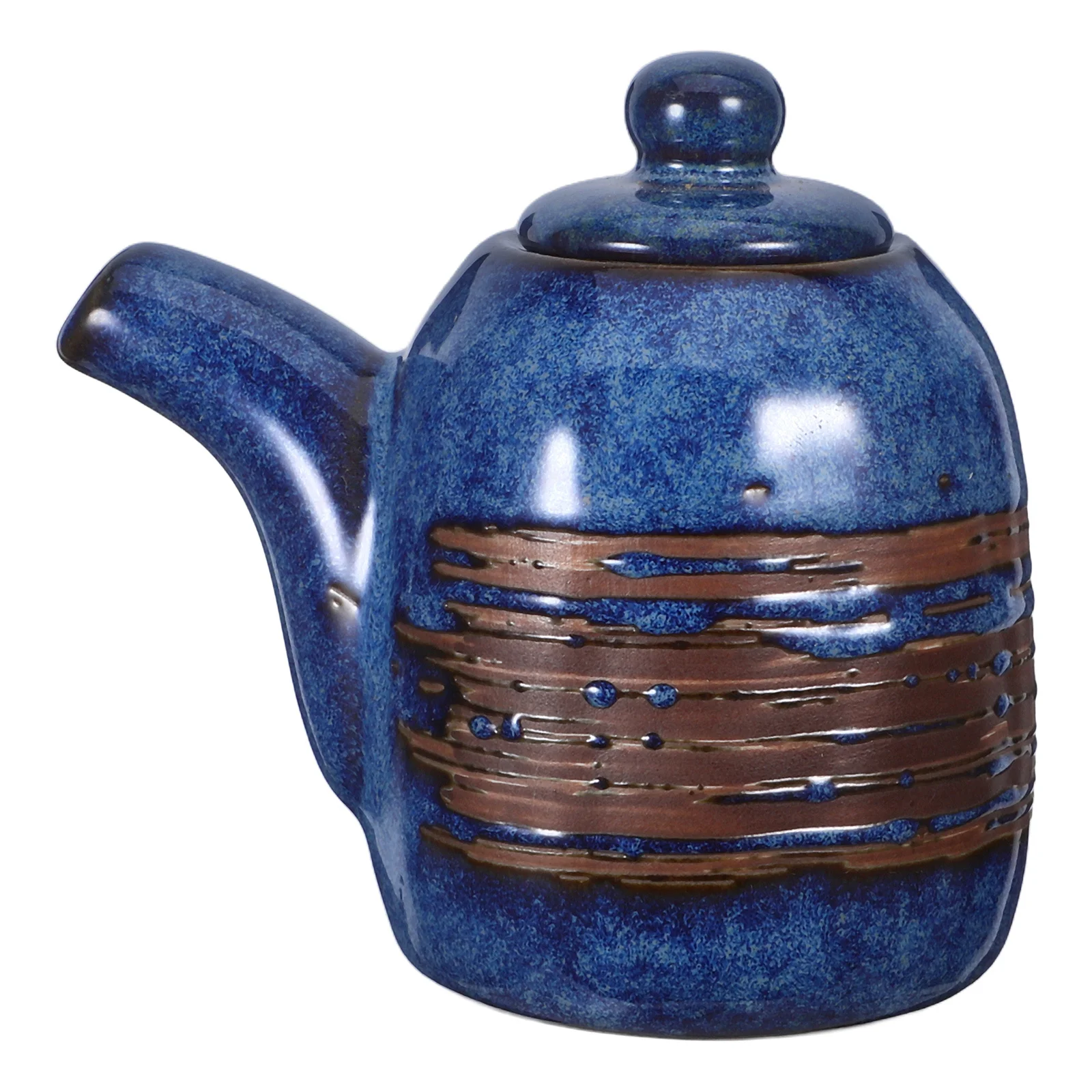 

Керамический дозатор для приправ в японском стиле, горшок для соевого соуса, винтажная банка для приправ, кухонная бутылка для уксуса, герметичный графин для соуса