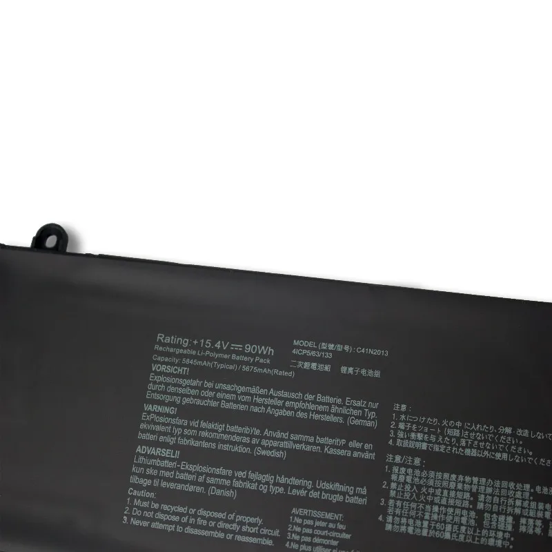 C41N2013 New 5675mAh For ASUS ROG Strix G513 G513IM G713 G713IM G713QM ROG G533 G533QM G533QR G733ZM Laptop Battery 90W Battery
