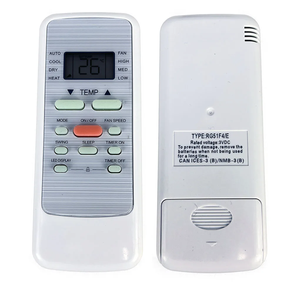 

Remote Control use for Midea Air Conditioner RG51F4/E