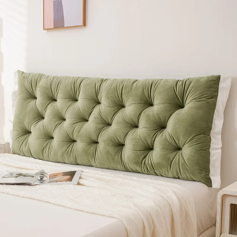 Dormitory Bedhead Soft Backrest Pillow Home Bay Window Back Cushion Anti-collision Pad Multi-use Waist Protection Sofa Cushion