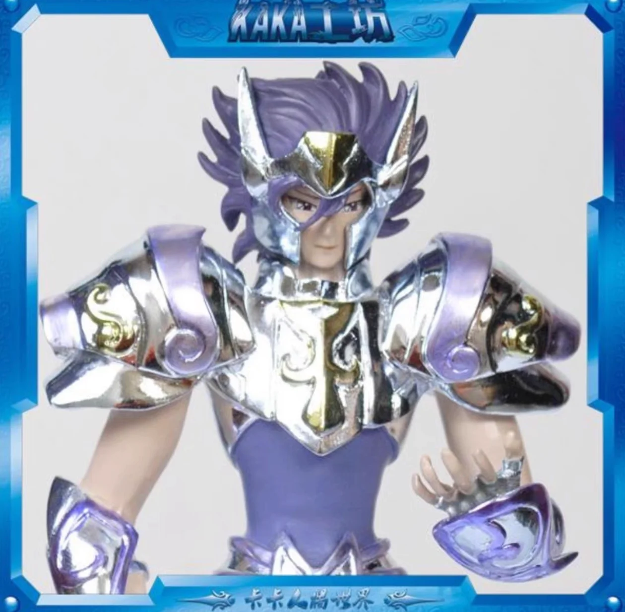 In Stock KAKA Saint Seiya Silver Saints Crater Resin Figure GK Model