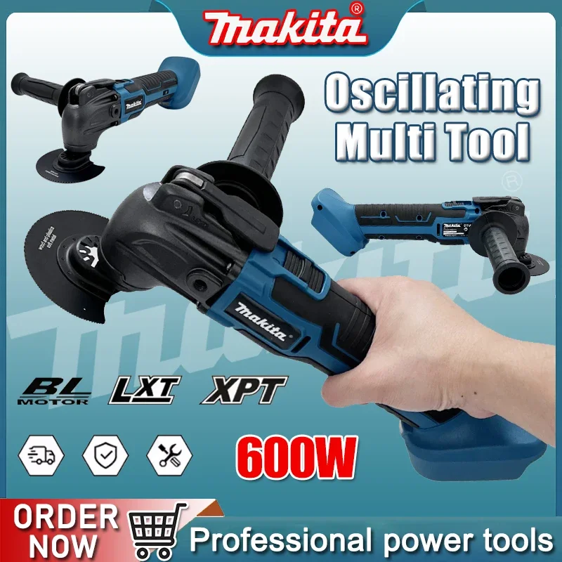 

Makita 20000OPM Electric Saw Trimmer Cutting Woodworking Power Tool for 21V 18V Battery 600W Oscillating Multi Function Tool