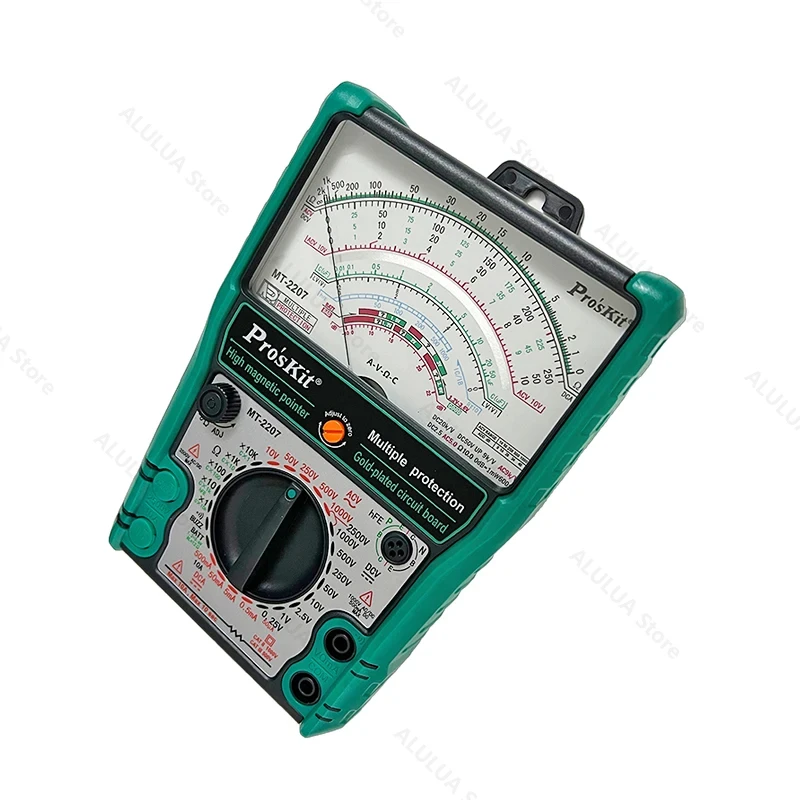 MT-2207 Analog Multi Meter Current Voltage Tester High Magnetic Quick Response High Accuracy Analog Meter Multifunctional Tools