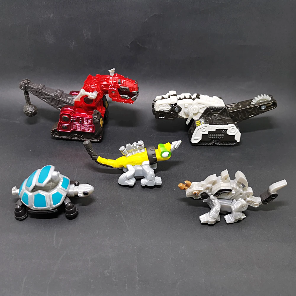 Metall-Dinosaurier-LKW, abnehmbares Dinosaurier-Spielzeugauto, neue Serie, Mini-Modelle, Kindergeschenk, Spielzeugkiste, 5er-Set, Modelle KL22 – Detail 5