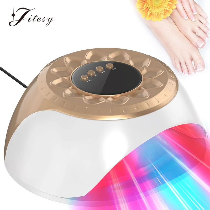 Nail Fungus Device 650nm Light 470nm Toenail Onychomycosis Anti Fungal Fingernail Therapy for Hands Feet Nail Men Women Care Tool