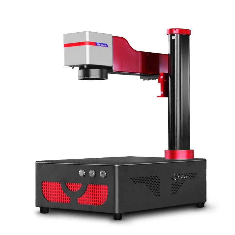 

50W 100W Desktop Portable Model Fiber Laser Marking Machine