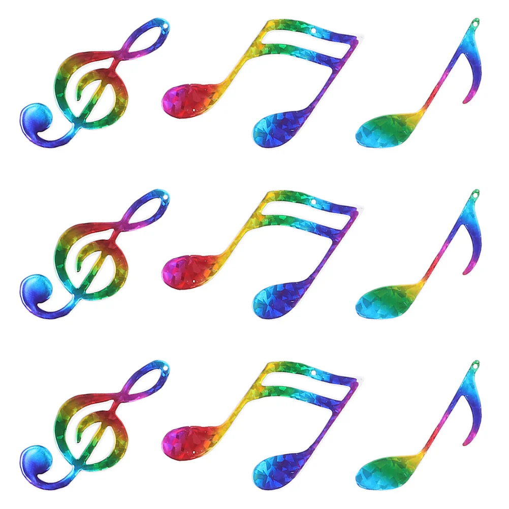 

9Pcs Christmas Music Note Ornaments Reusable Holiday Tree Decorations for Home Office Party Indoor Outdoor Use