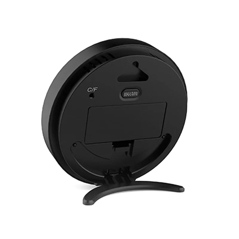 Полностью беспроводной ЖК-дисплей, цифровой термометр, монитор температуры в помещении, настенное/стольное крепление, переключаемый датчик C/F, измеритель записи