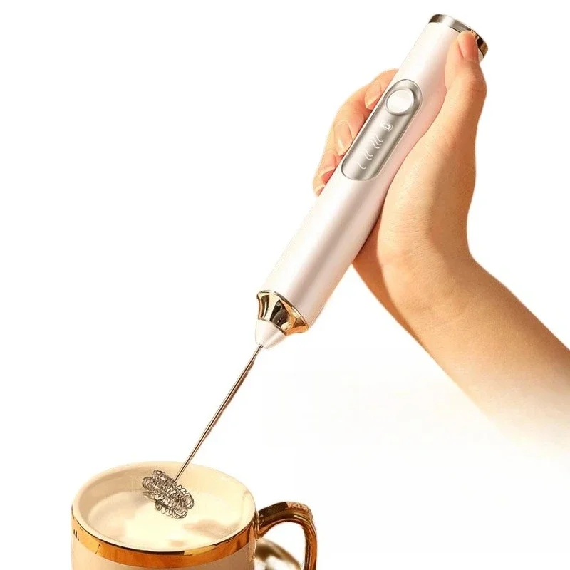 

German electric milk frother, milk frother, stirring stick, coffee frother