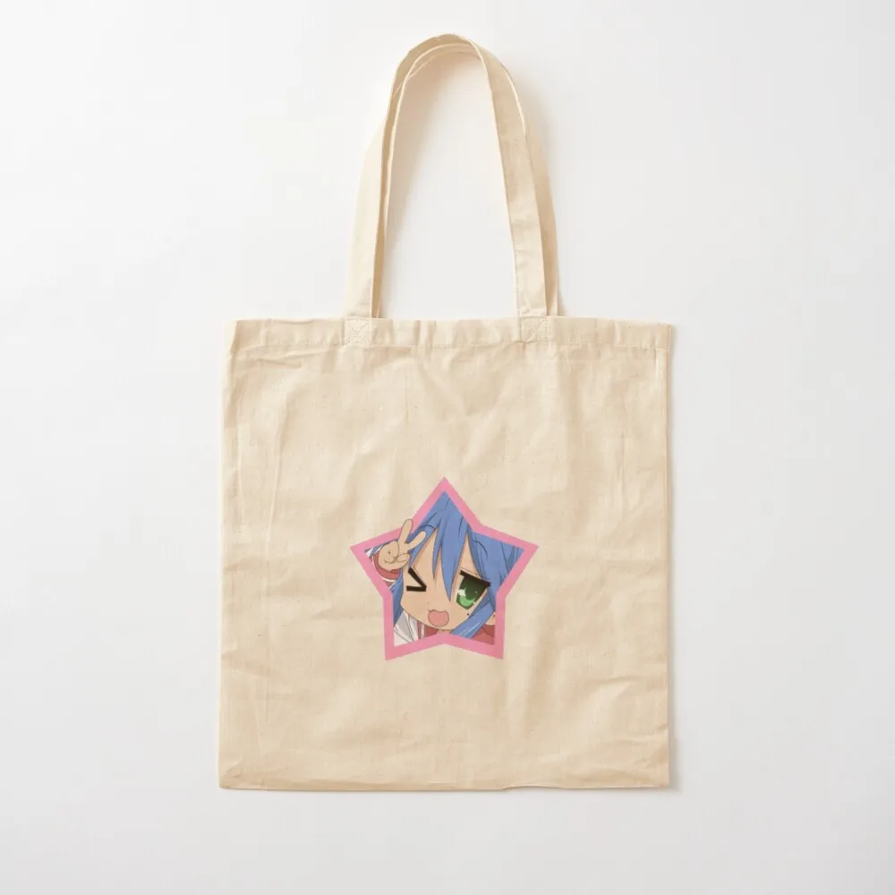 

konata izumi lucky star design Tote Bag Women bags tote bag canvas eco pack