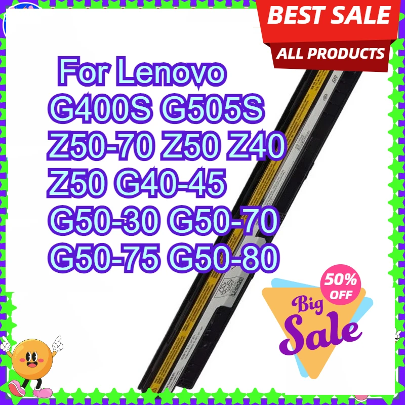 

High-Performance L12M4E01 L12S4A02 Laptop Battery For Lenovo G400S G505S Z50-70 Z50 Z40 Z50 G40-45 G50-30 G50-70 G50-75 G50-80