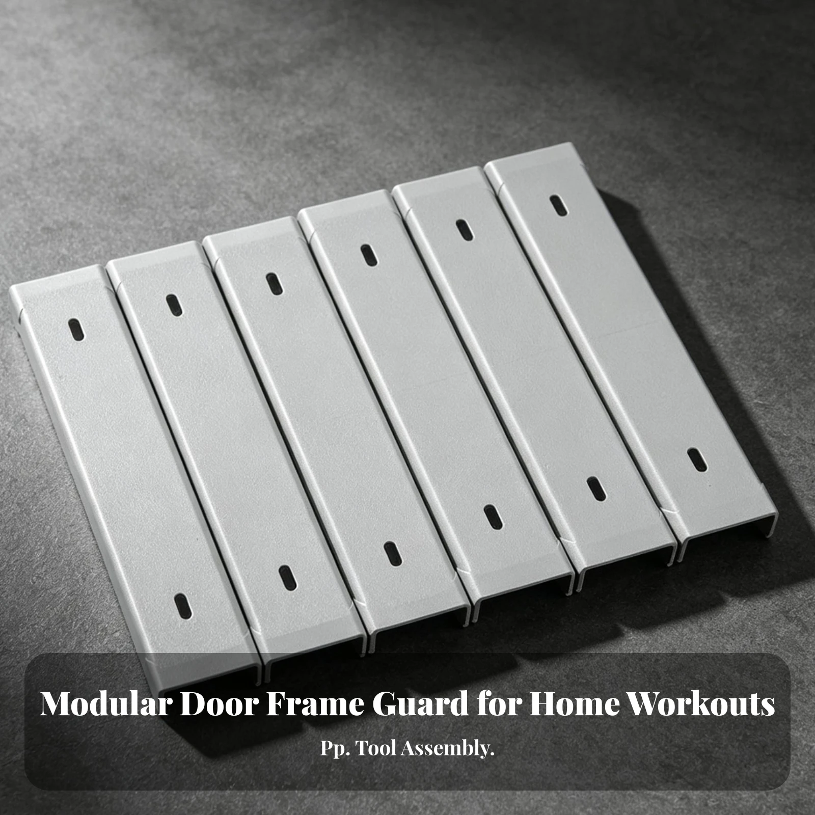 6 Pieces Guarding Sleeve with Interlocking Panels Heavy-Duty Door Frame Protector Pull-up Bar Sleeve Lightweight Hardware Soft