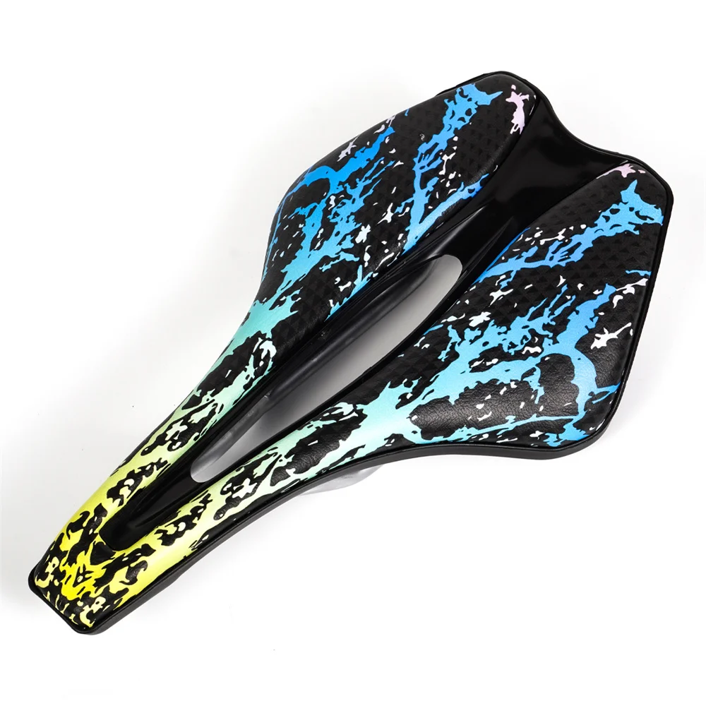 CNC Bicycle Seat PU Ultralight MTB Road Cyling Saddles Breathable Comfortable Cushion Racing Bike Saddle SD550