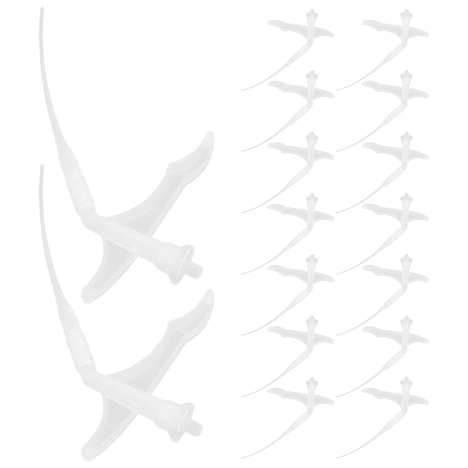 

20pcs Foam Spray Replacement Tubes 1Mm Plastic Nozzle Tip For Gap Filling Diy Plumbing Waterproof Sealing Spray Foam Nozzle Tips