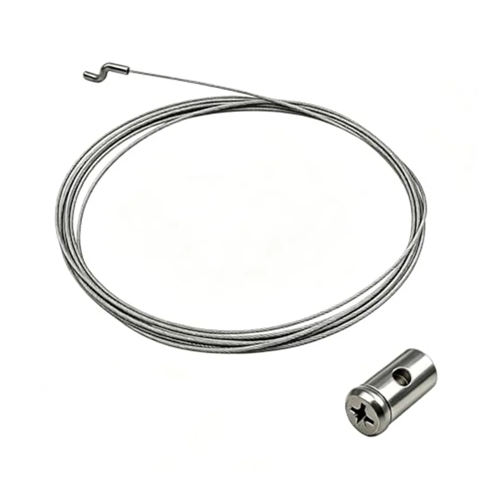 For Throttle Cable 1.5 M - Gas Cable Repair Kit With Z And S Tips & Cable Clamphand Tool Power Tool Accessories