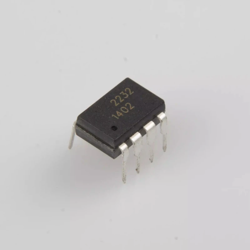HCPL-2232-000E Screen Printing A2232 In-line DIP8 Optical Isolator