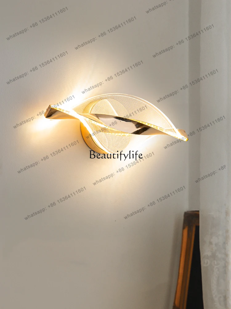 yj7 Light Luxury Creative High-Grade Master Bedroom Bedside Decoration Aisle Hallway New Atmosphere Luminous Decoration