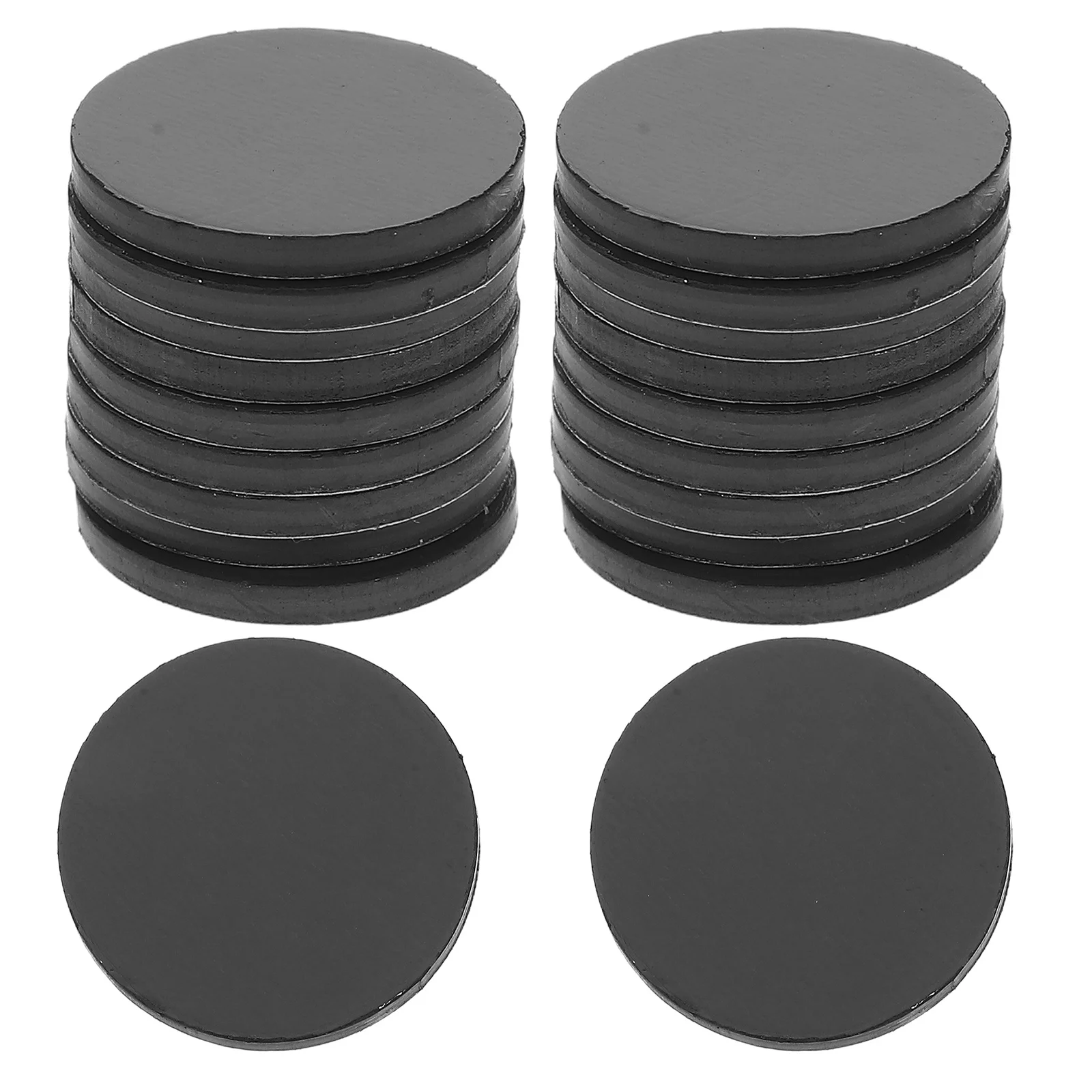 

50Pcs Magnetic Fridge Stickers Round Rubber Adhesive Dots for Crafts Decorations Small Flexible Magnets Refrigerator Magnets