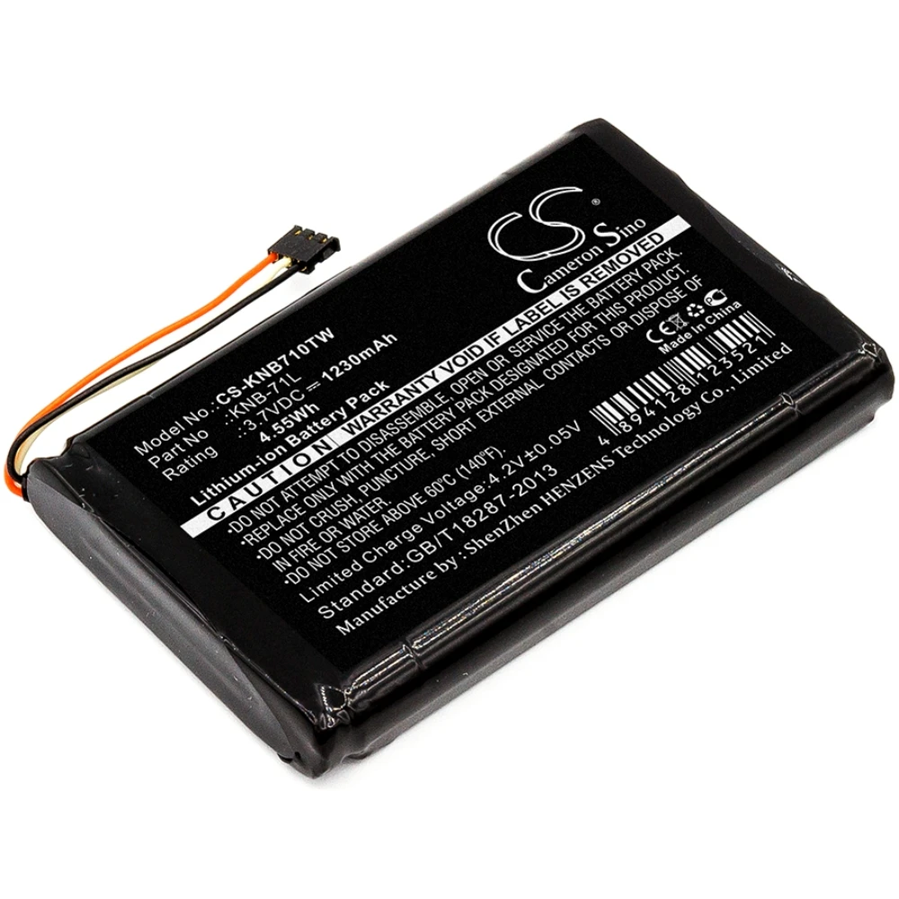 

Kenwood PKT-23 Battery 3.7V 1230mAh Li-ion for ProTalk LT Walkie Talkie Replacement