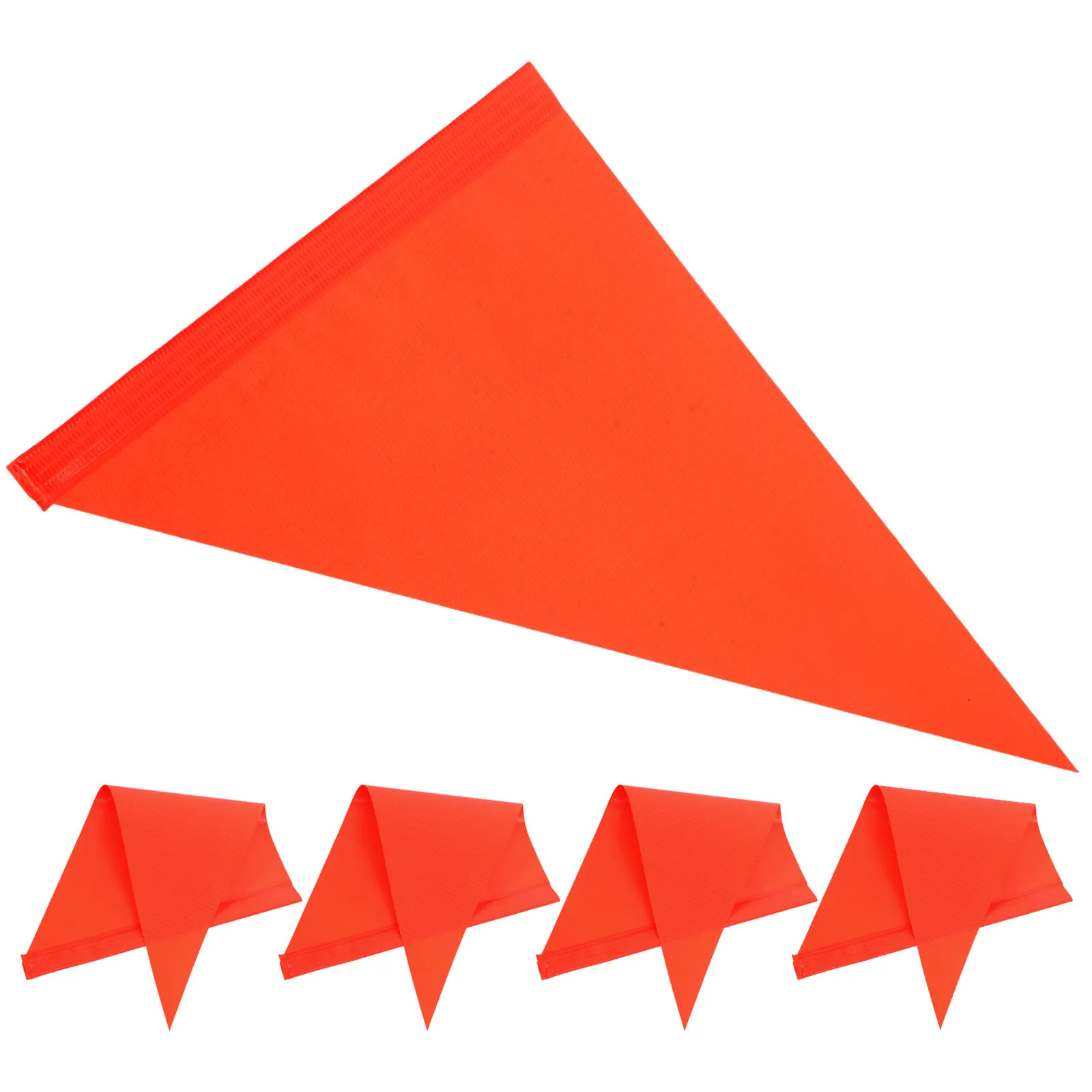 5 Pcs Cycling Safety Flag Bikes Trailer for Kids Bicycle Pennant Flags Replacement Child