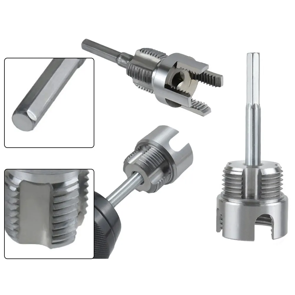 DIY Pipe Threading Tool Set for Internal and External Use Suitable for Home Repairs and Outdoor Plumbing Projects