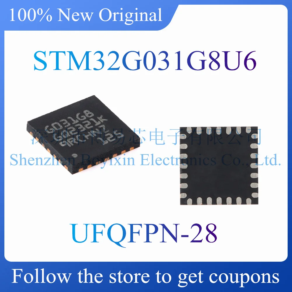 

NEW STM32G031G8U6 Original Product UFQFPN-28