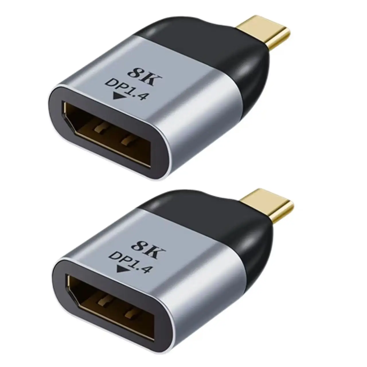 USB‑C Male to Full‑Size DisplayPort Female Adapter DP1.4 8K@60Hz 4K@144Hz Video Converter for Laptop Monitor - view 6